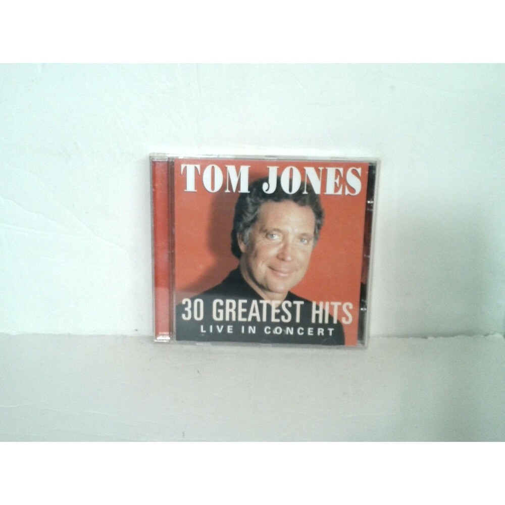 Tom Jones 30 Greatest Hits Live in Concert CD 1998 Prism Leisure